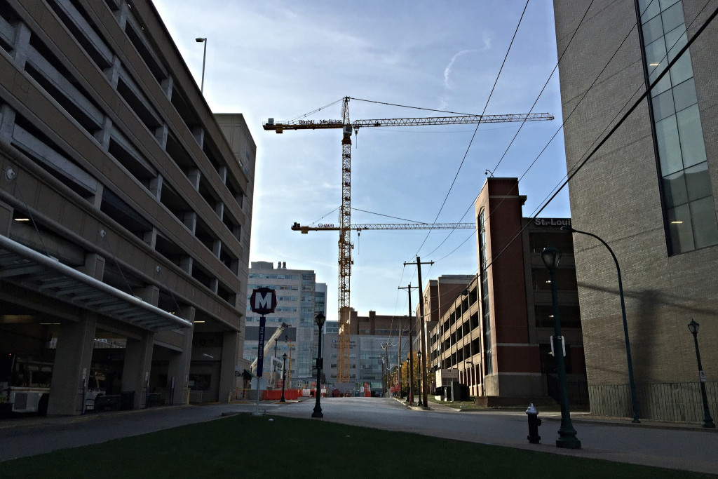 BJC/WUSM campus under construction