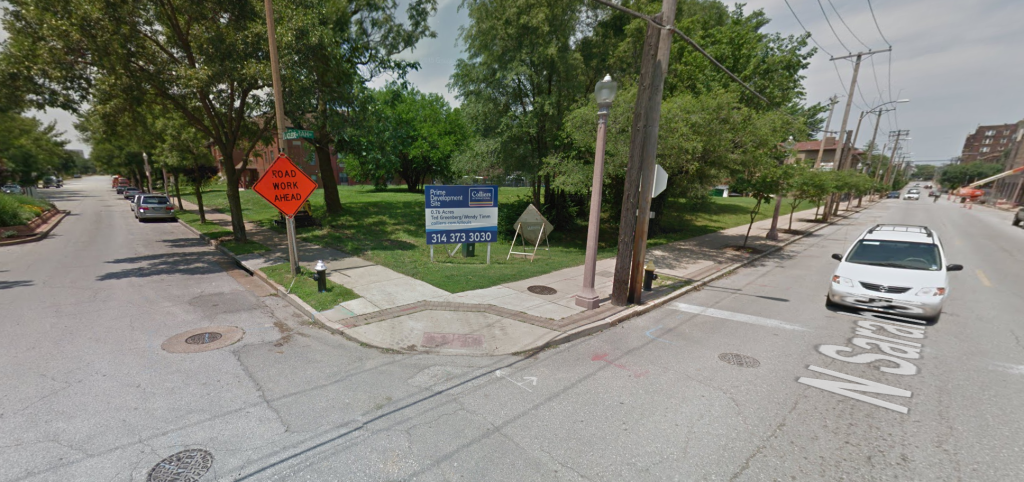 NW corner - Laclede/Sarah