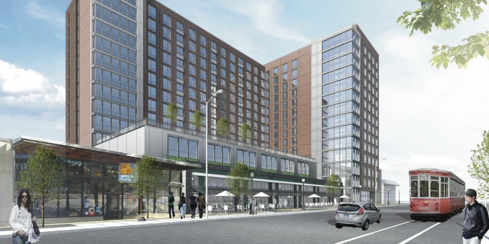 14-Story Mixed Use Infill in The Loop Gets Refined Design, Set for City Approval