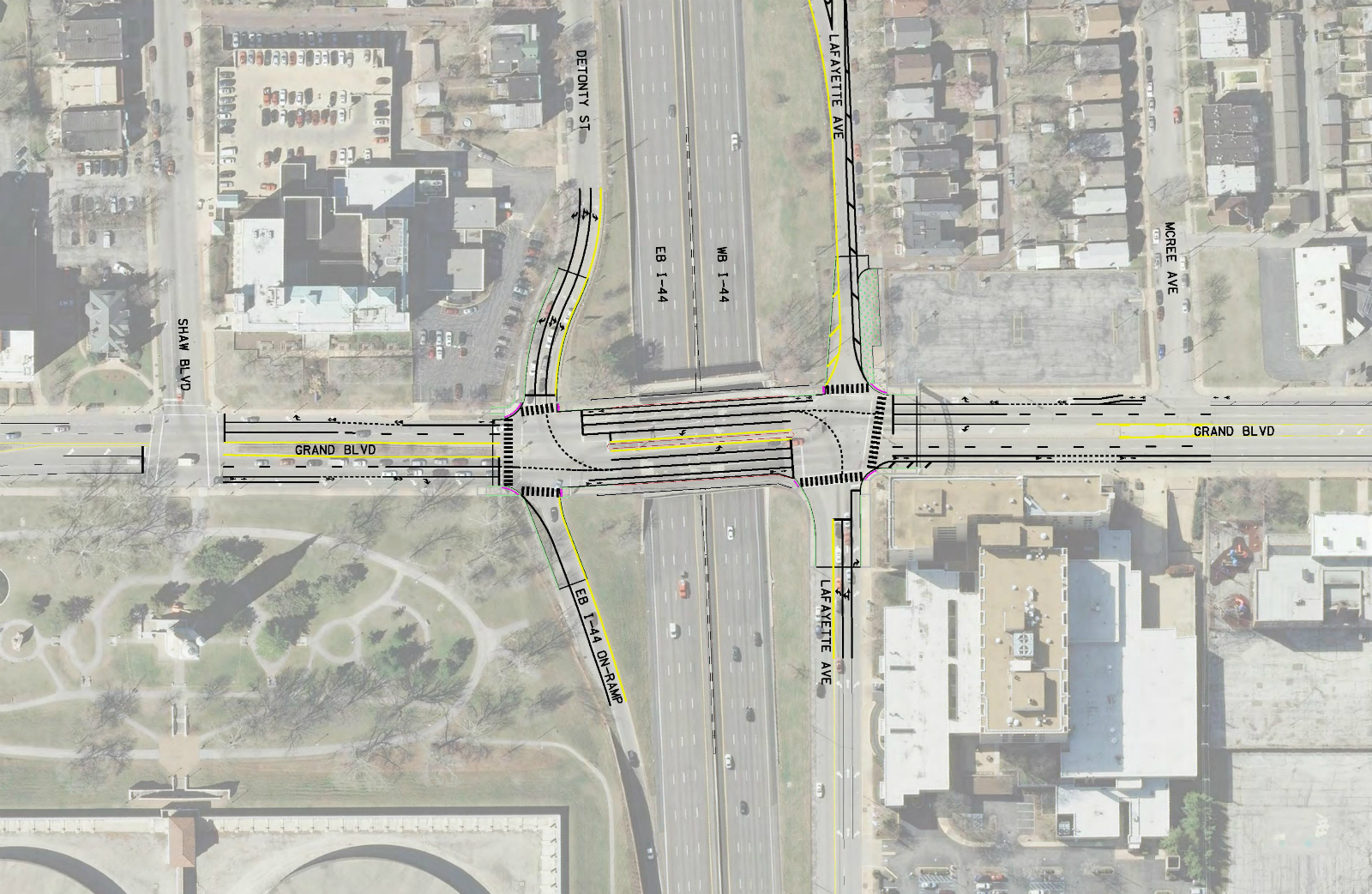MoDOT Seeks Feedback on Grand Boulevard Bridge at I-44 Project