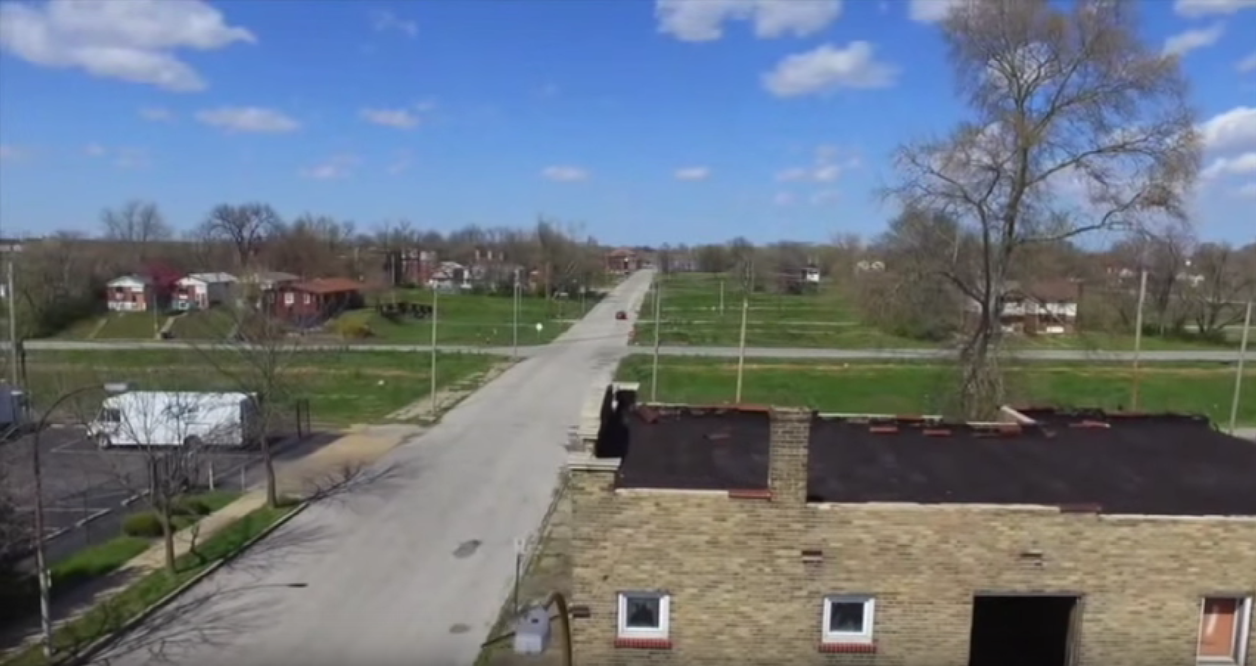 Drone Footage Shows Future NGA Site in North St. Louis City
