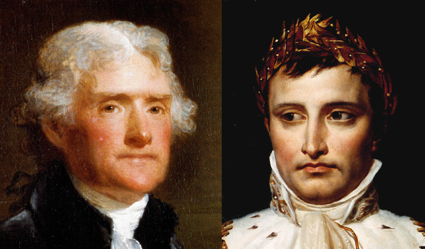 Don’t forget Napoleon at the Gateway Arch