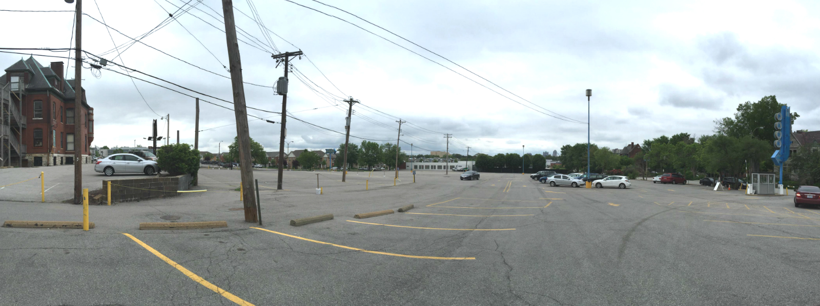 Powell parking lot