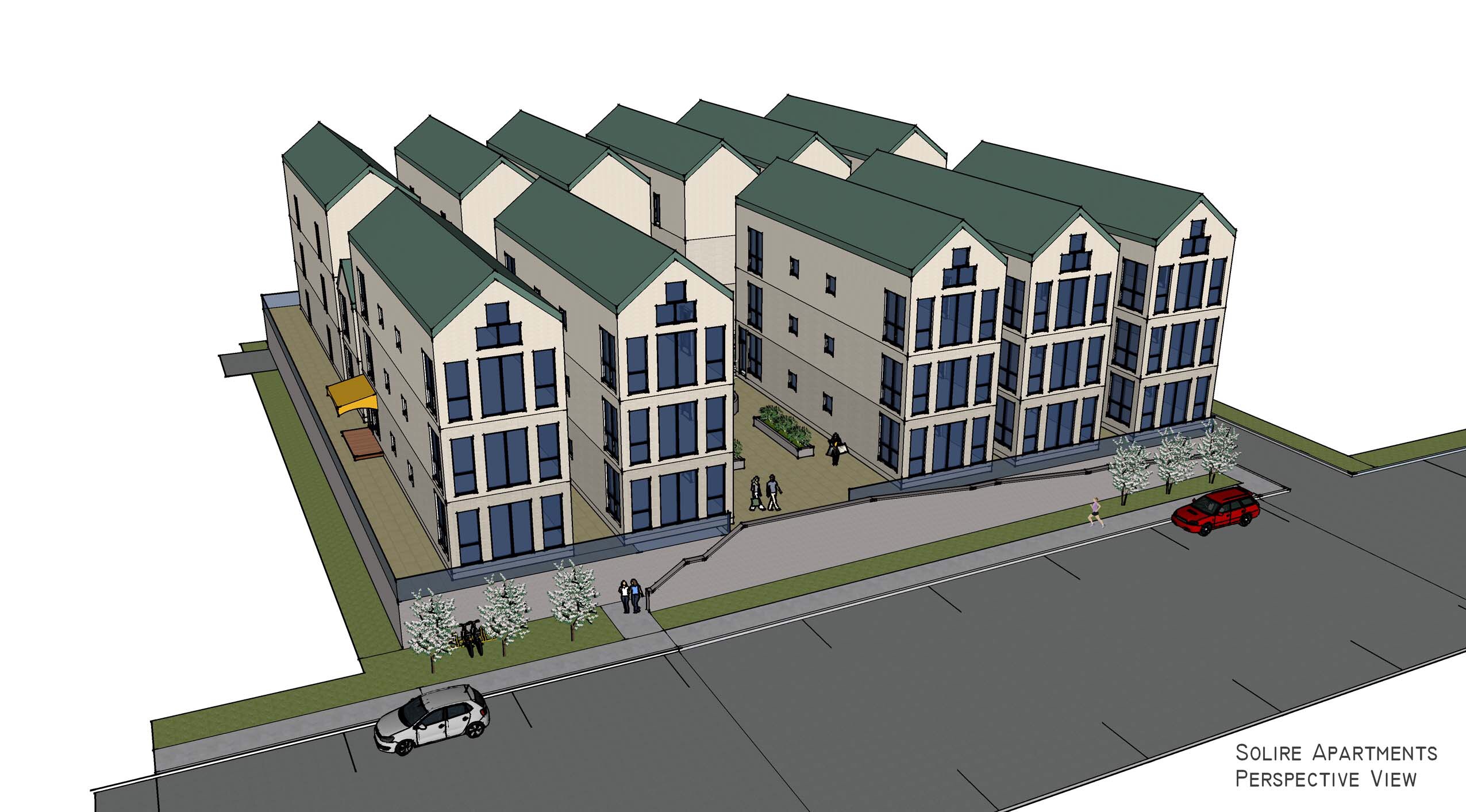 Solire “Millennial” Micro Apartments Planned for Downtown Clayton