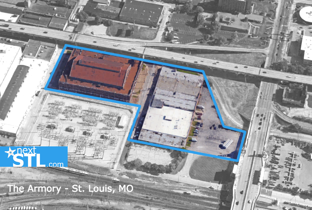 Armory aerial map
