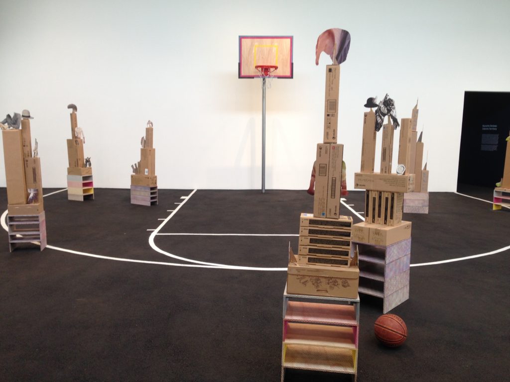 "Of Color" by artist Lyndon Barrois, Jr. explores the public space created by perception of difference