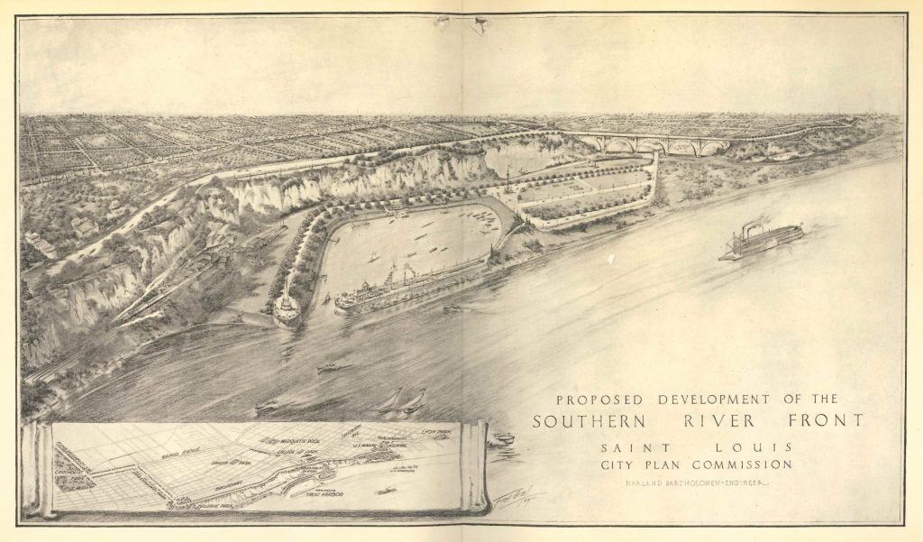 South Riverfront STL 1929
