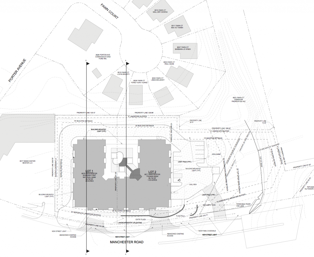 Metro on Manchester site plan