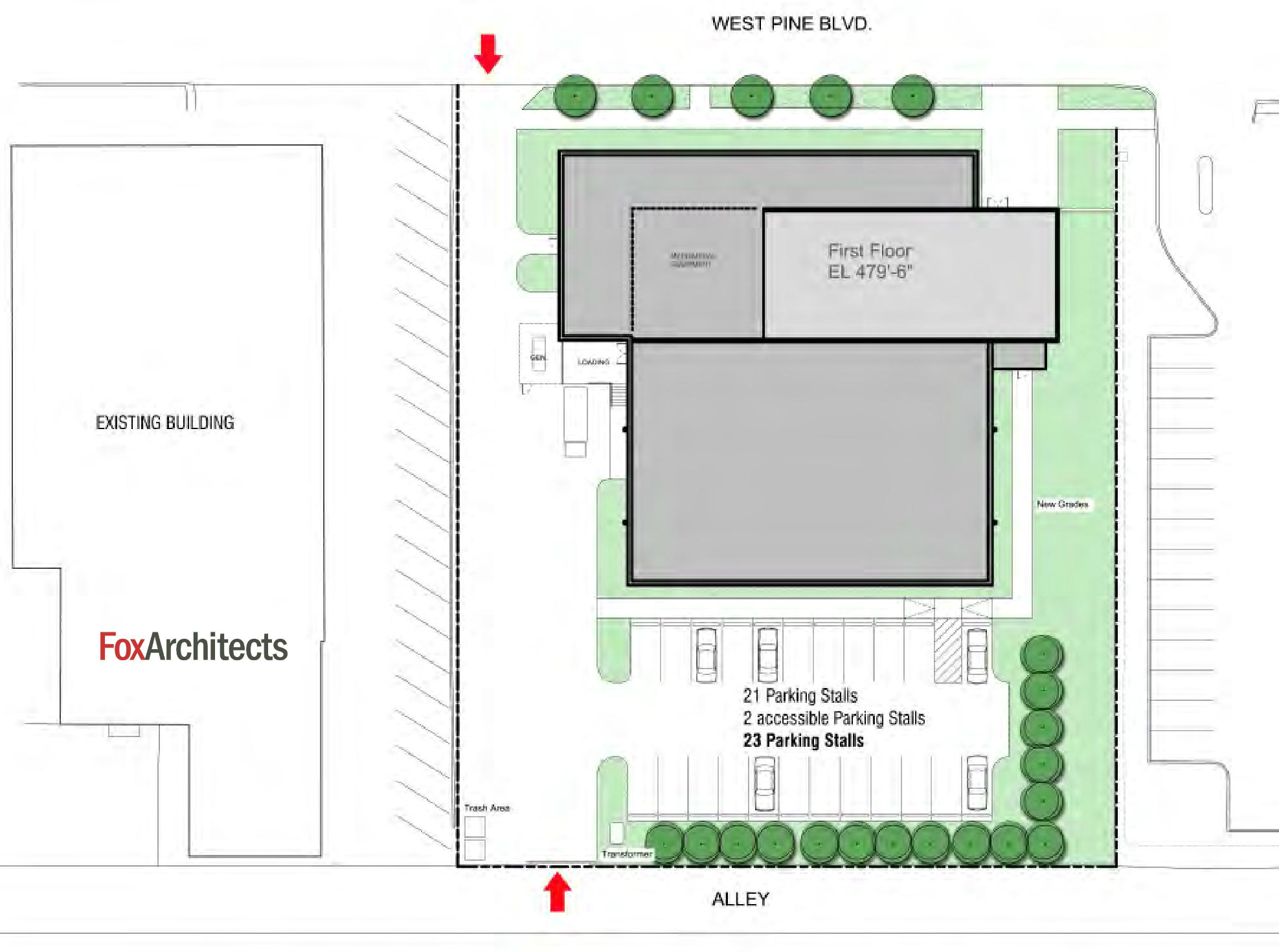 3920 West Pine_site plan
