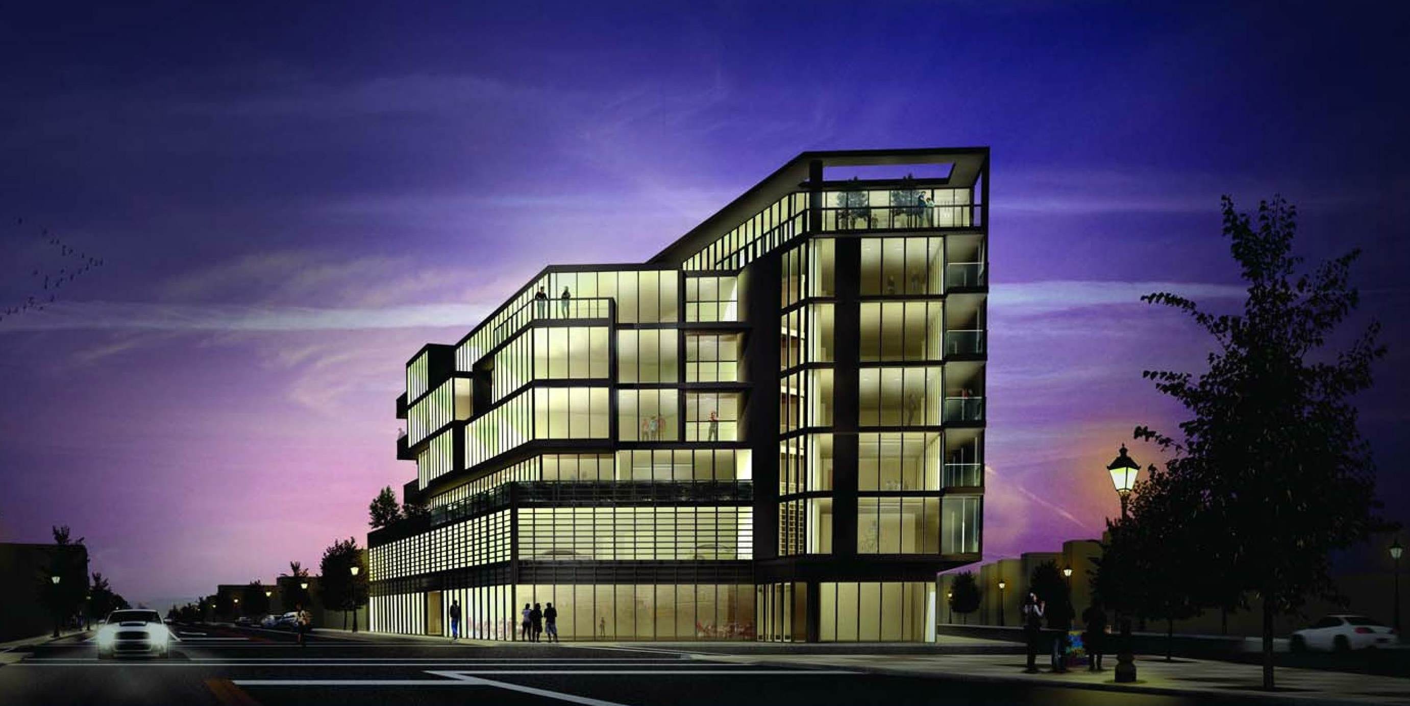 Contemporary Mid-Rise Proposal Chosen by City for Prominent Site in The Grove