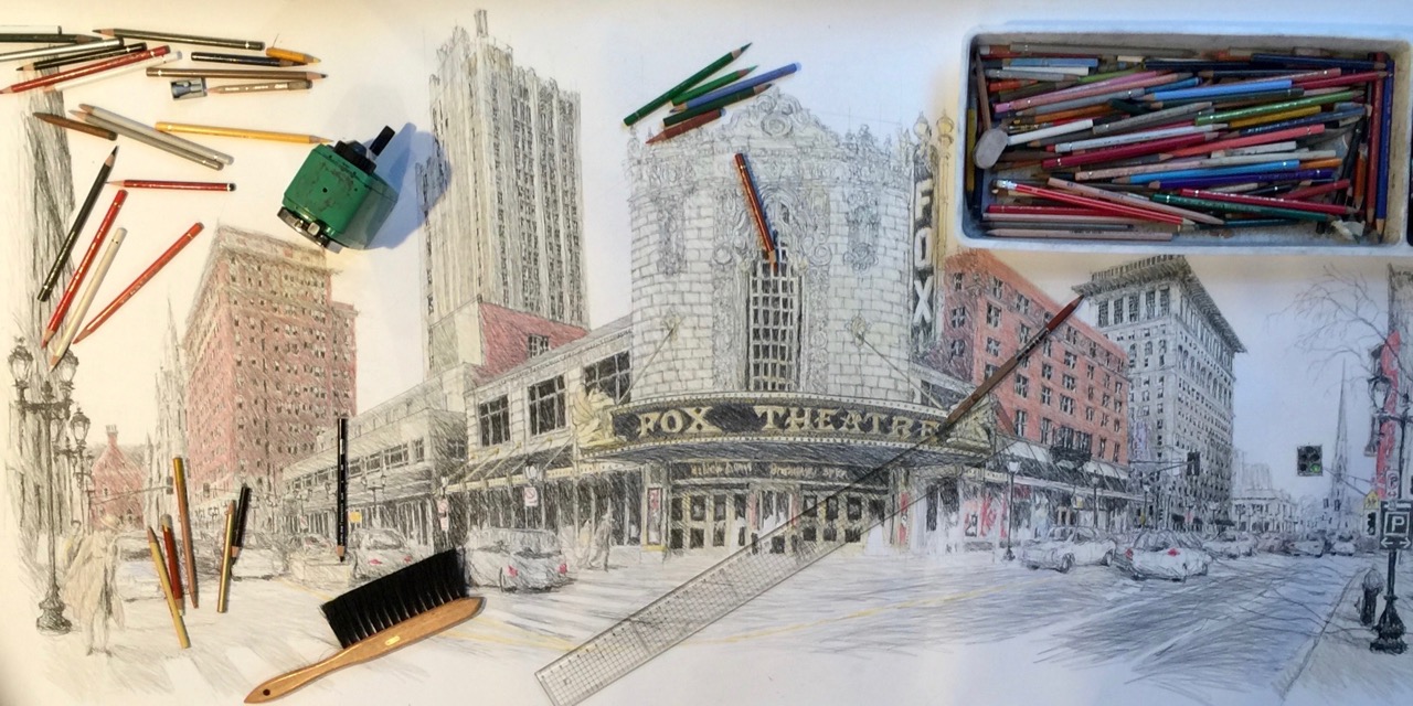 Australian Architect Returns to St. Louis: Sketch Sale Set for October 7