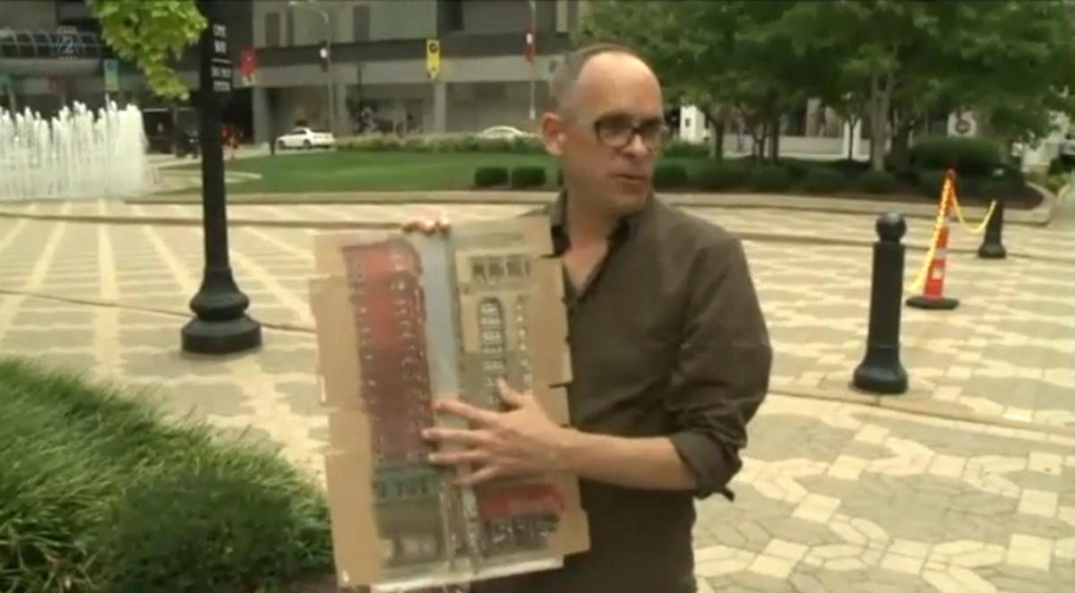 Fox2Now Features Sketch Artist Peter Rush, October 7 Art Sale