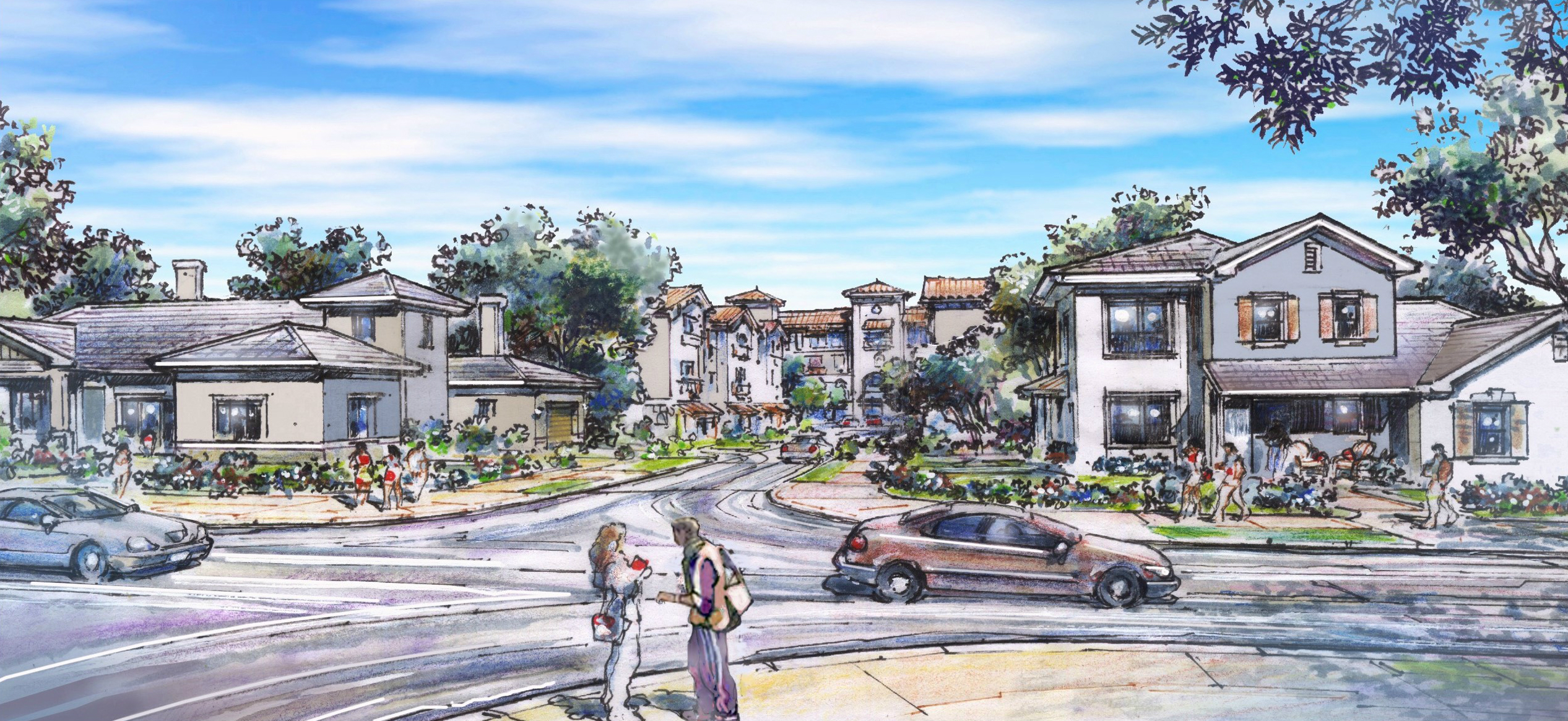 New Images Presented for 10-Acre Infill Proposal for The Hill