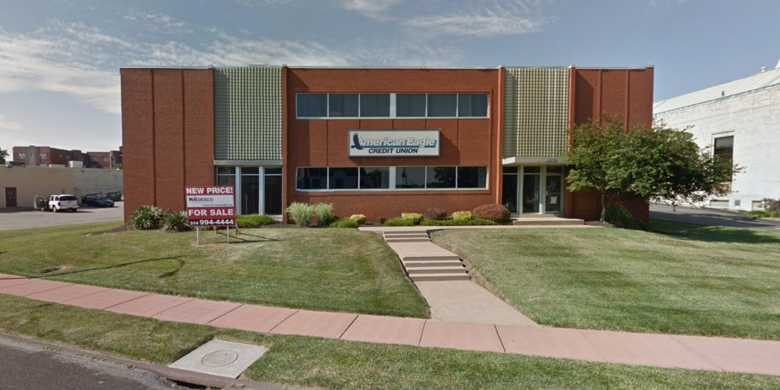 Apartments Planned for Vacant American Eagle Credit Union on Hampton Avenue
