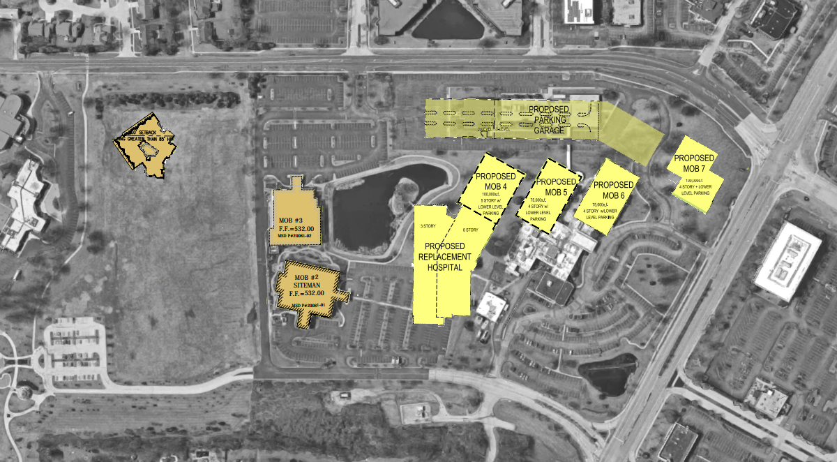 $100M BJC West County Hospital Plan Goes Before Creve Coeur Commission