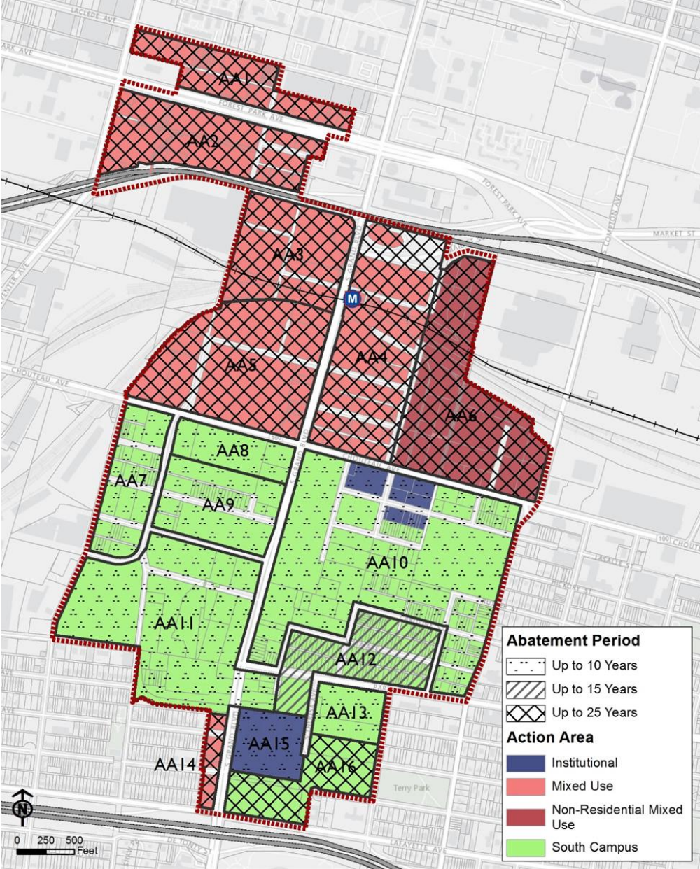 Midtown 353 Redevelopment Plan_abatement period
