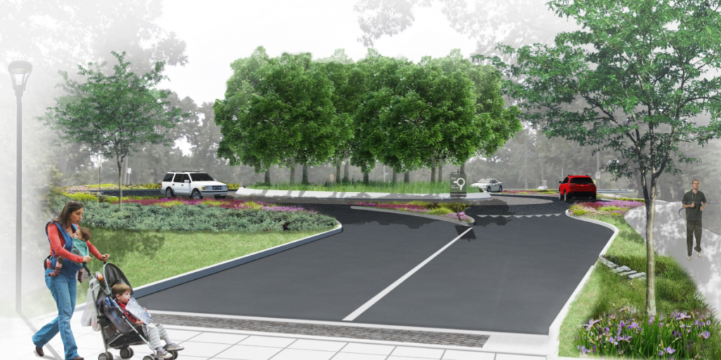 Bike, Ped, Road Enhancements Coming to Wells and Government Drives in Forest Park