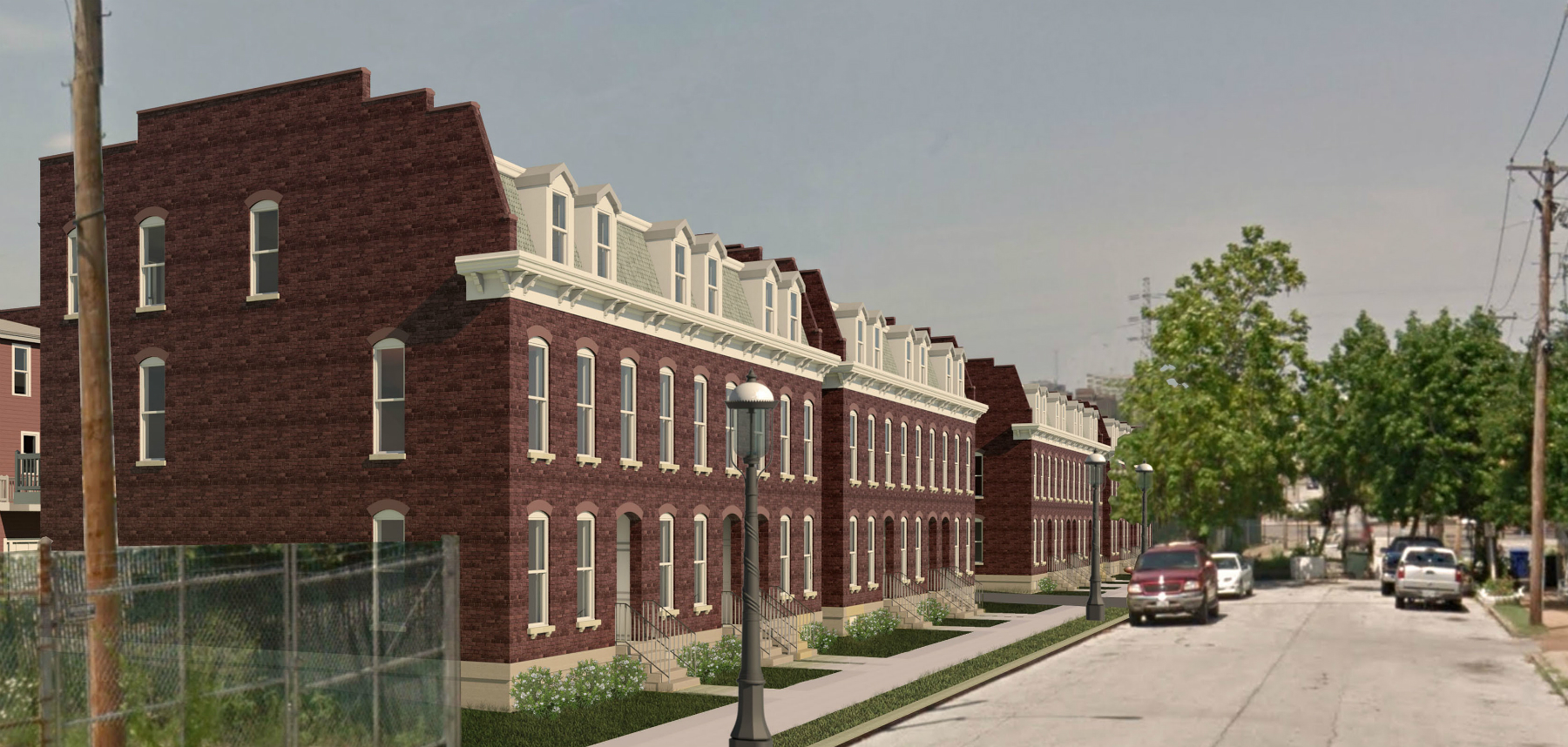 Design and Site Plan for 64 Townhomes at Lafayette Square Praxair Site Presented