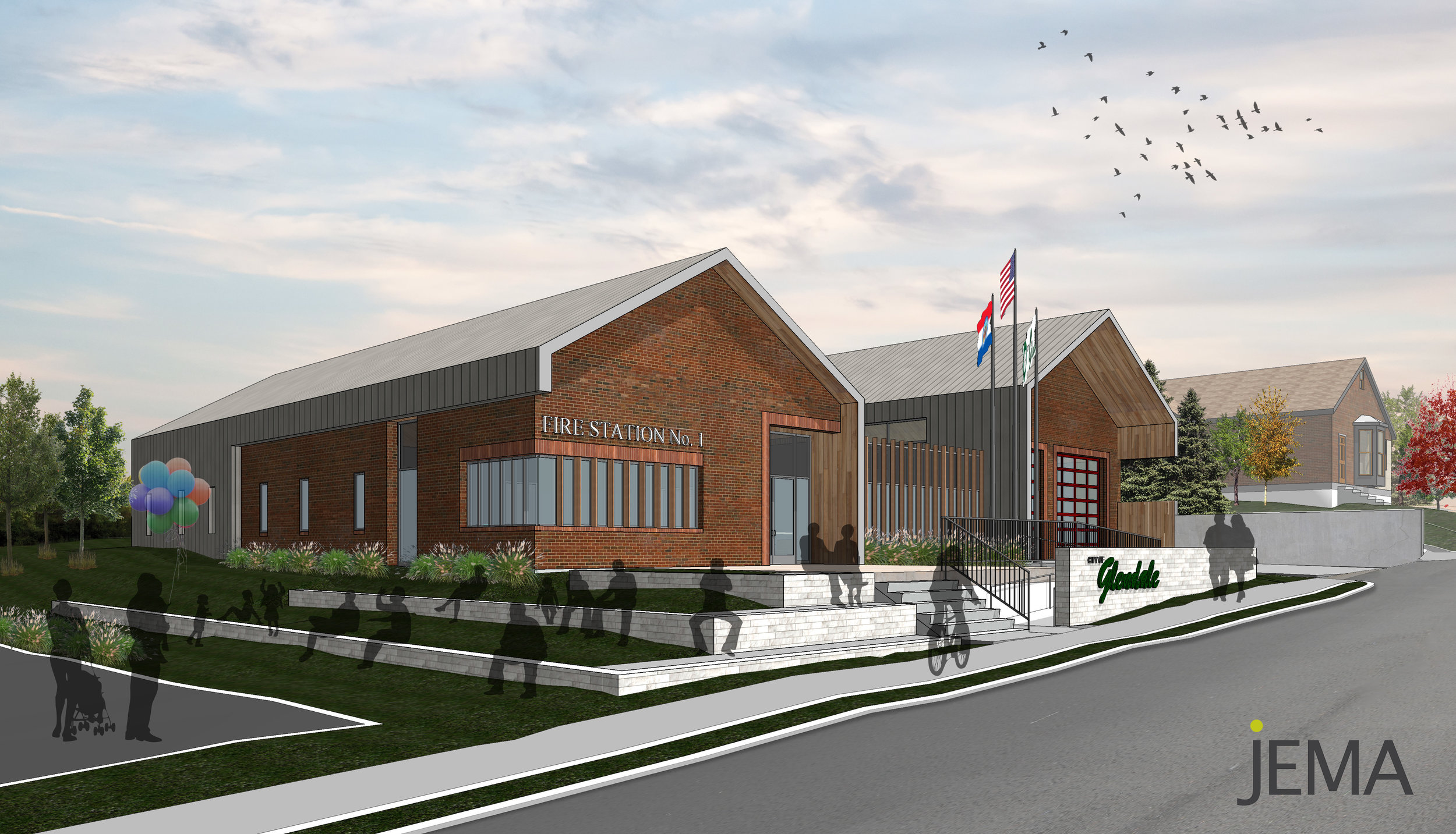 Glendale’s New City Hall, Police HQ, and Fire Station by JEMA Moves Ahead