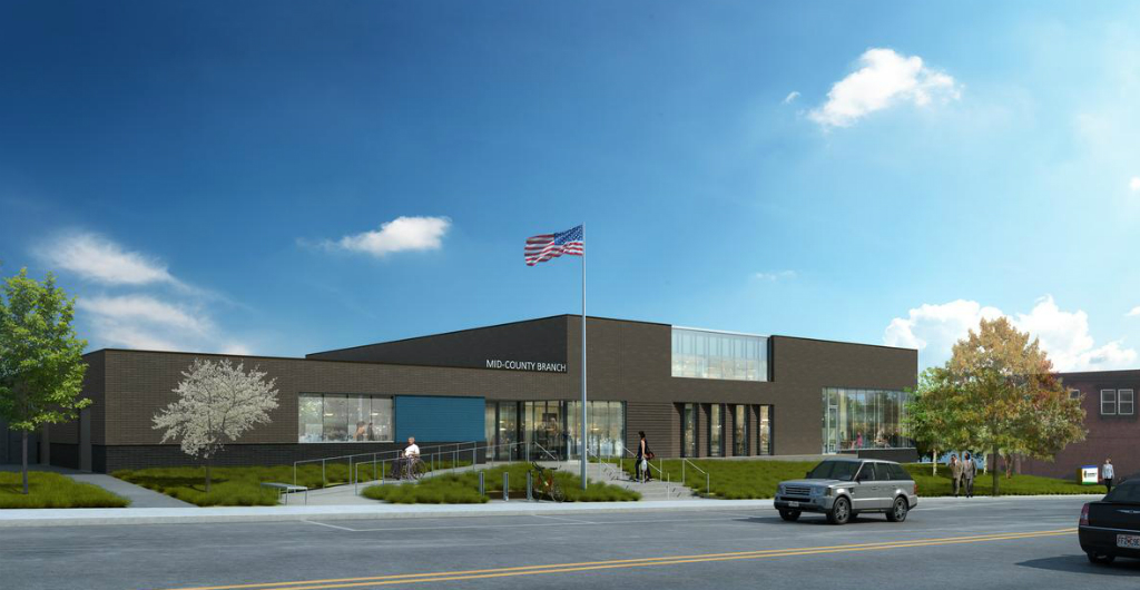 First Look: Demo, Replacement Planned for Clayton Mid-County Library Branch