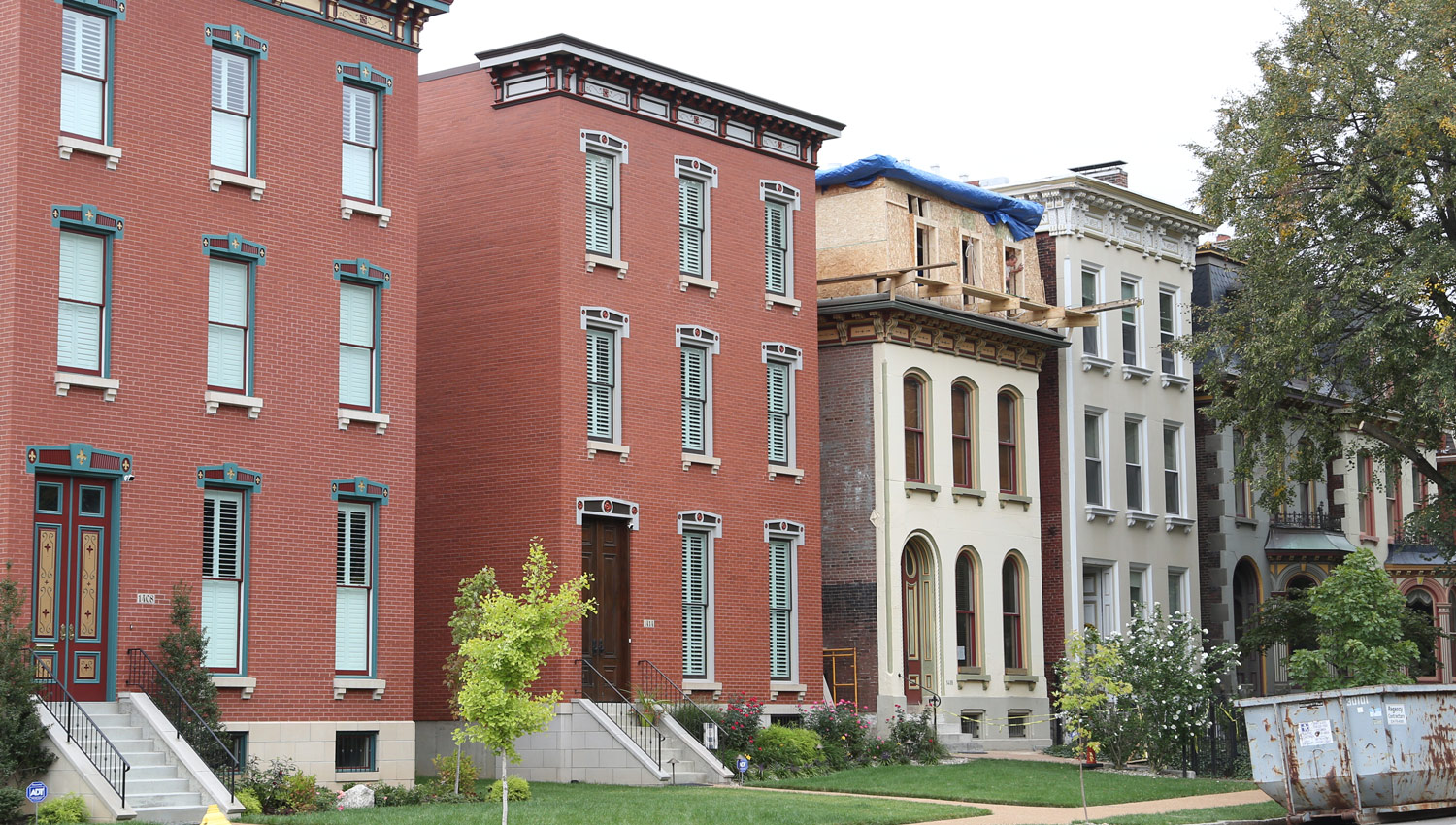 Tornado Damaged Home in Lafayette Square Getting Restored After 121 Years