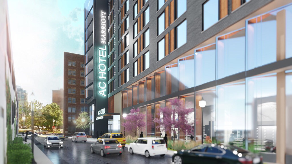 Kopler exploring Hotel on York Ave in Central West End