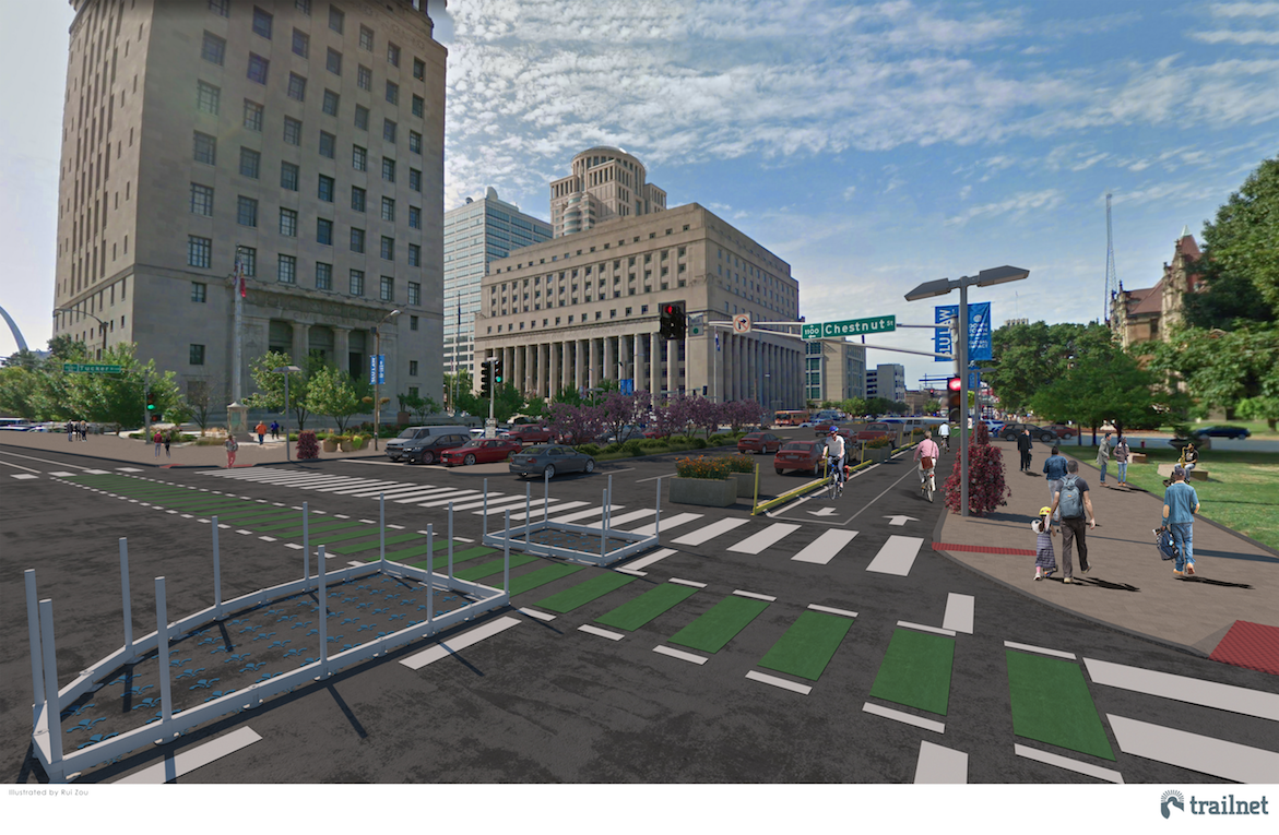 Trailnet Announces Study Corridors for Bike/Ped Network: Connecting St. Louis