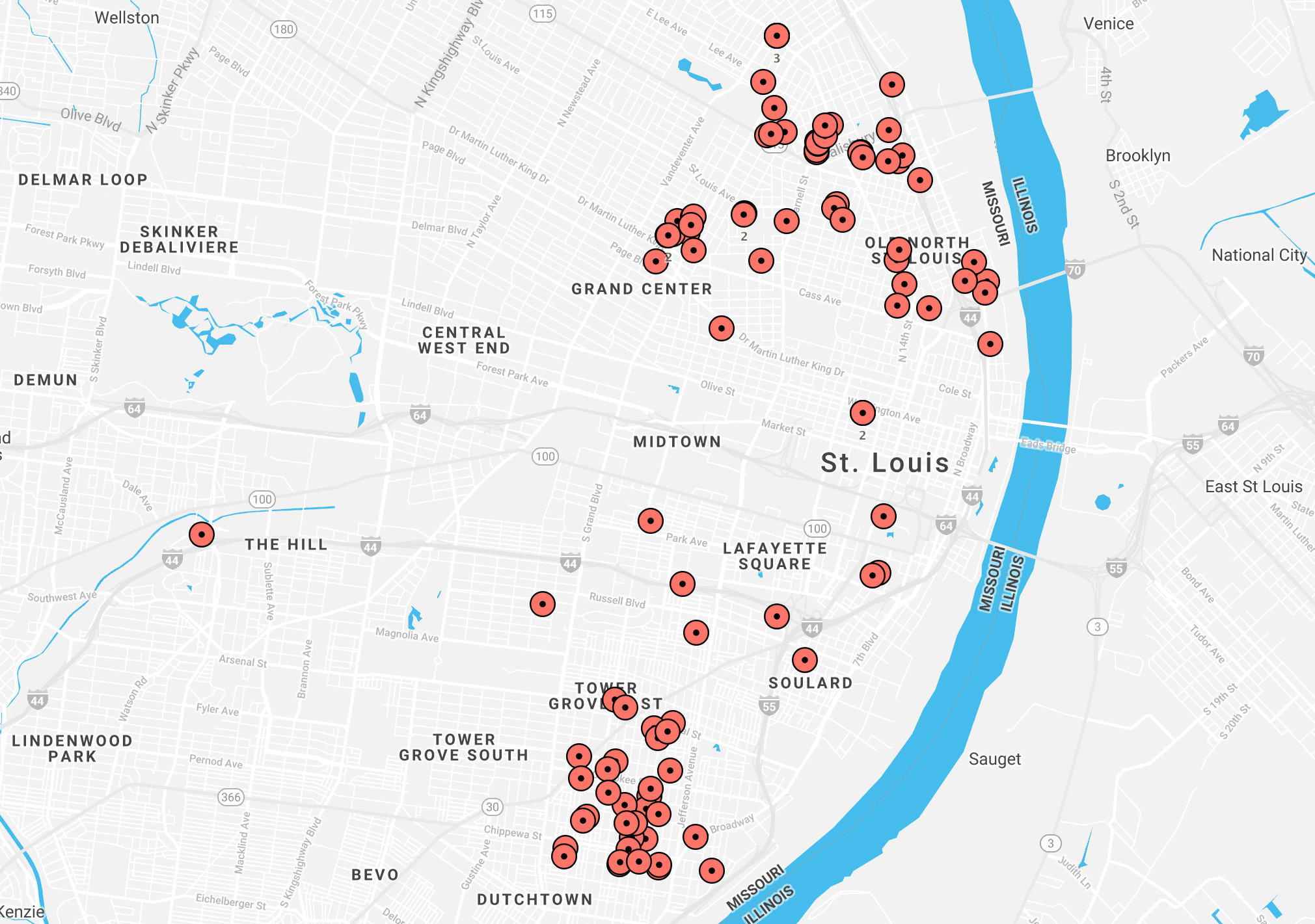 100 St. Louis City Properties Slated for Tax Sale Auction