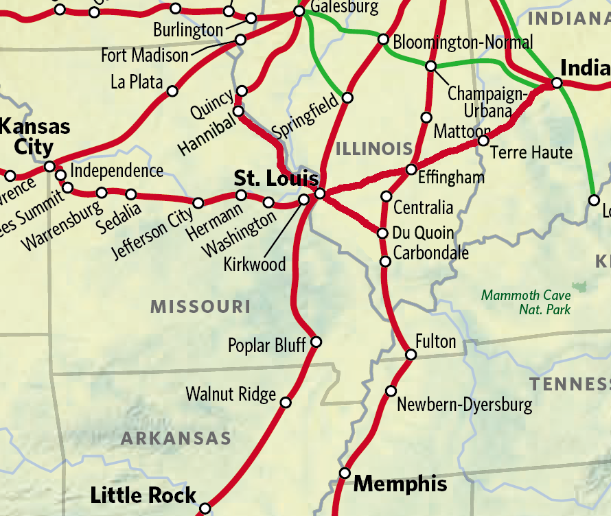 A Passenger Rail Network for St. Louis For Real This Time