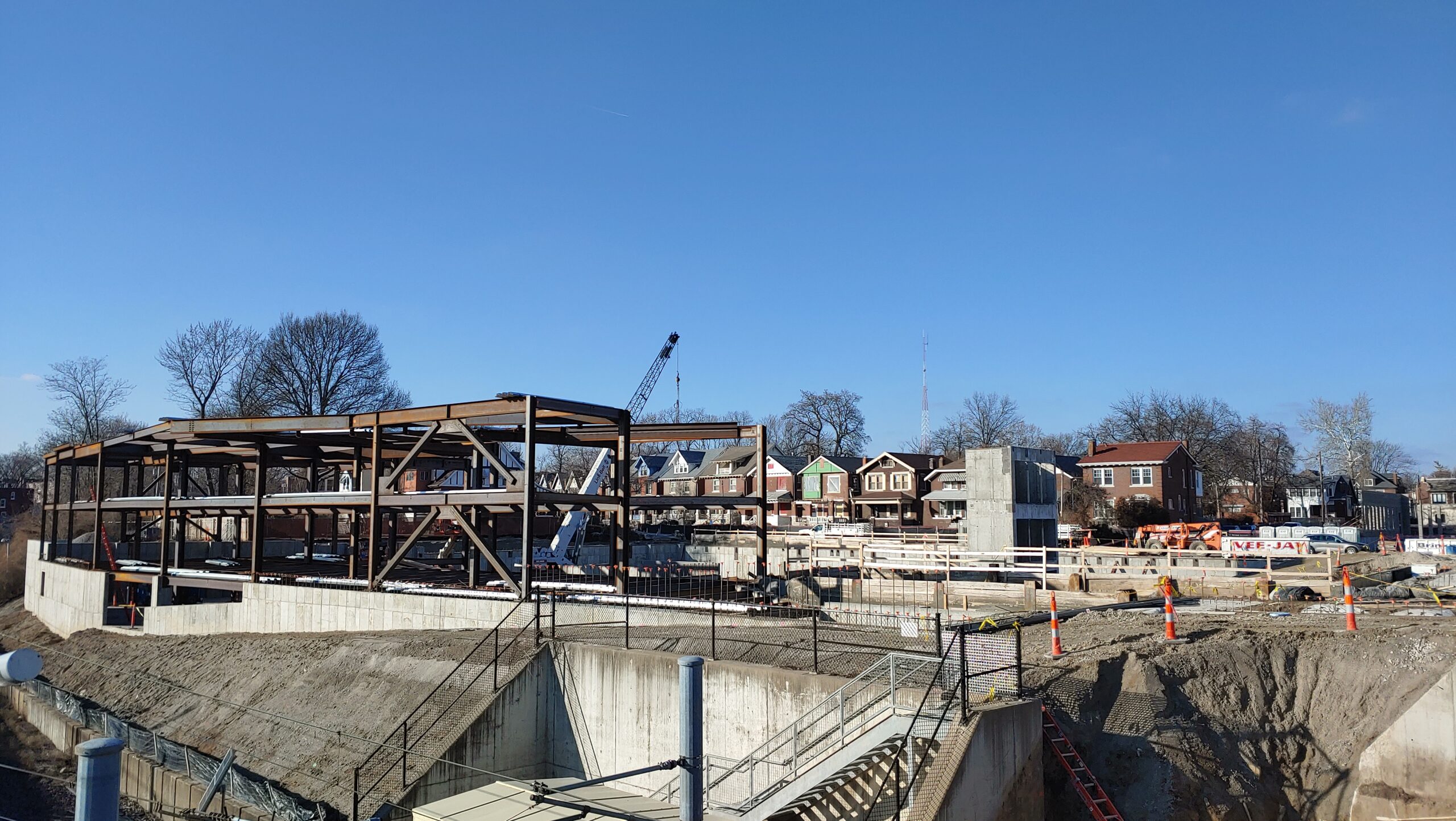 Construction Race on DeBaliviere Goes Above Grade