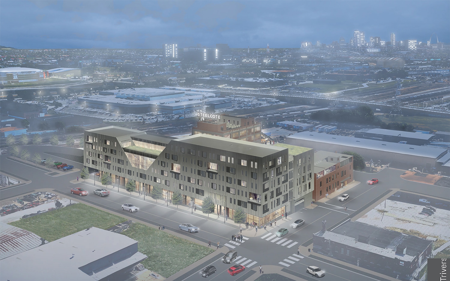 Permit Issued for Steelcote Flats