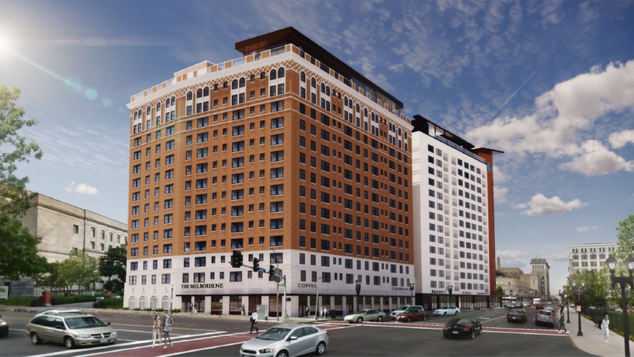 The Melbourne- Rehab of Jesuit Hall And New Tower On Grand