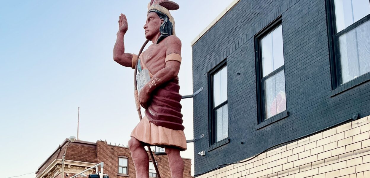 Cherokee Street Native Statue Removed