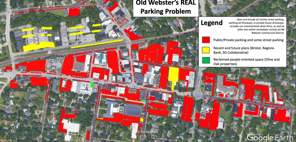 #BlackFridayParking in Webster Groves and St. Louis