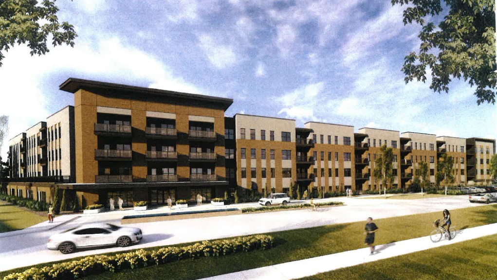 Green Street Plans Apartments Next to Bar K at 4591 McRee