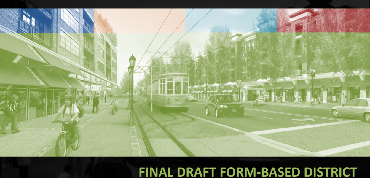 A Letter in Support of the Delmar Form Based District