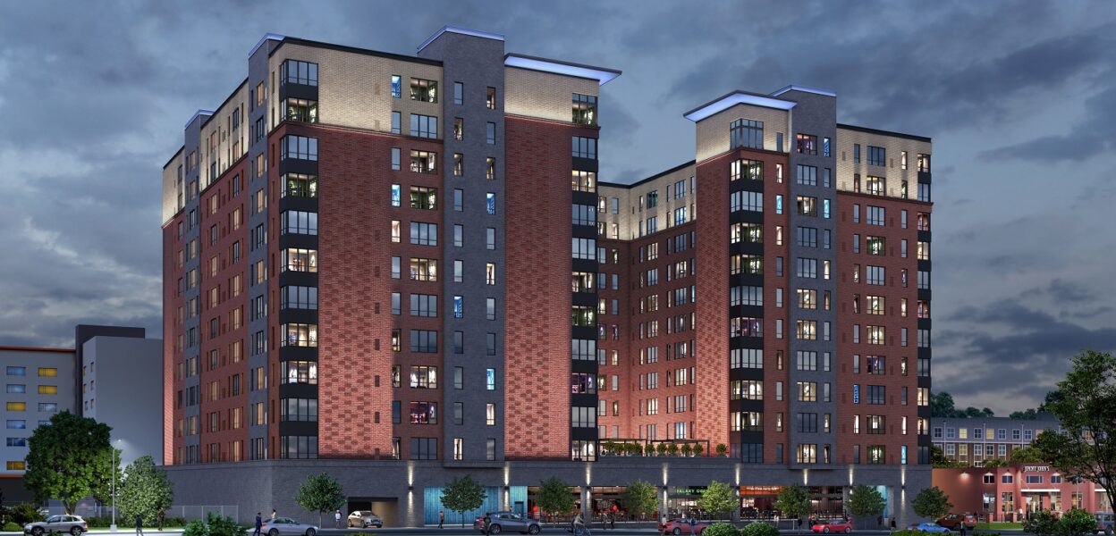 12-story mixed-use student housing at 3800 Laclede planned