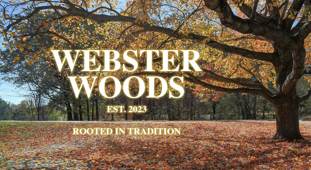 Webster Woods: Two little cities get hitched