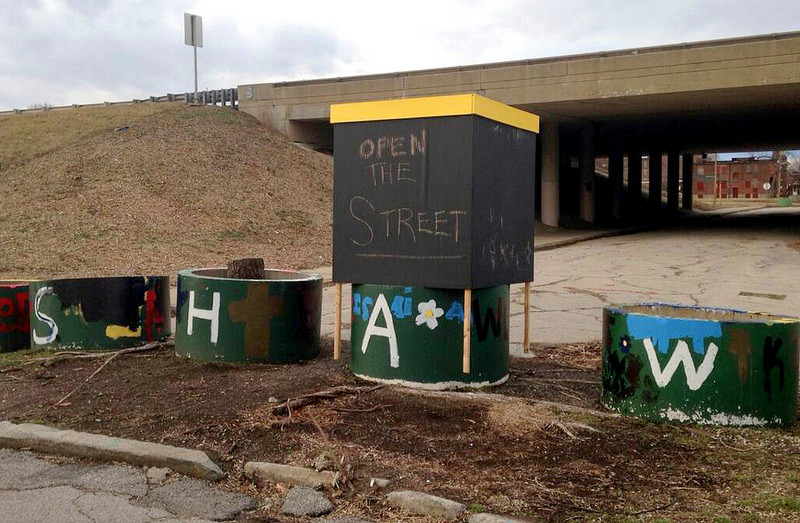 The City Body At War With Itself: Street Blockages in St. Louis